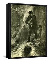 Fox Hunting 1891 Austria-null-Framed Stretched Canvas