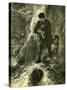 Fox Hunting 1891 Austria-null-Stretched Canvas