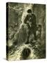 Fox Hunting 1891 Austria-null-Stretched Canvas