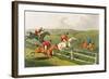 Fox Hunting, aquatinted by I. Clark, pub. by Thomas McLean, 1820-Henry Thomas Alken-Framed Giclee Print