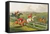 Fox Hunting, aquatinted by I. Clark, pub. by Thomas McLean, 1820-Henry Thomas Alken-Framed Stretched Canvas
