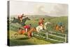 Fox Hunting, aquatinted by I. Clark, pub. by Thomas McLean, 1820-Henry Thomas Alken-Stretched Canvas