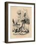 'Fox hunting Bishop of the Period', c1860, (c1860)-John Leech-Framed Giclee Print