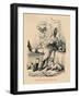 'Fox hunting Bishop of the Period', c1860, (c1860)-John Leech-Framed Giclee Print