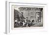 Fox Hunting, Breakfast Time at the Kennels, Hunt, 1876, UK-null-Framed Giclee Print