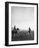 Fox Hunting, England-Mark Kauffman-Framed Photographic Print