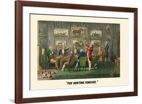 Fox Hunting Forever-Henry Thomas Alken-Framed Premium Giclee Print