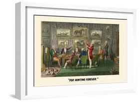 Fox Hunting Forever-Henry Thomas Alken-Framed Art Print