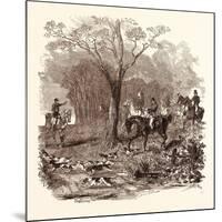 Fox Hunting in November-null-Mounted Giclee Print