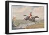 Fox Hunting: Leaping the Brook, 1906-Henry Thomas Alken-Framed Giclee Print