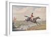 Fox Hunting: Leaping the Brook, 1906-Henry Thomas Alken-Framed Giclee Print