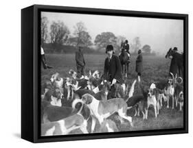 Fox Hunting Meet 1930S-null-Framed Stretched Canvas