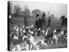 Fox Hunting Meet 1930S-null-Stretched Canvas