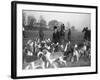 Fox Hunting Meet 1930S-null-Framed Photographic Print