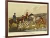 Fox Hunting, the Death-Henry Thomas Alken-Framed Giclee Print