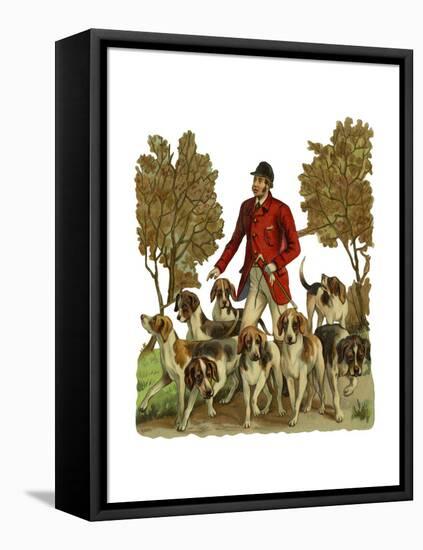 Fox Hunting-null-Framed Stretched Canvas