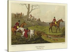 Fox Hunting-Henry Thomas Alken-Stretched Canvas