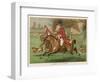 Fox Hunting-null-Framed Art Print