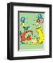 Fox in Socks (on green)-Theodor (Dr. Seuss) Geisel-Framed Art Print