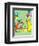 Fox in Socks (on green)-Theodor (Dr. Seuss) Geisel-Framed Art Print