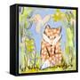 Fox in the Brambles-Wyanne-Framed Stretched Canvas
