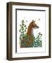 Fox In the Garden-Fab Funky-Framed Art Print