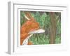 Fox In The Woods-Ric Stultz-Framed Giclee Print