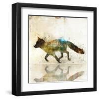 Fox Joy II-Ken Roko-Framed Art Print