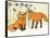 Fox Kits-Robbin Rawlings-Framed Stretched Canvas