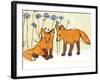 Fox Kits-Robbin Rawlings-Framed Art Print