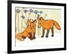 Fox Kits-Robbin Rawlings-Framed Art Print