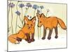 Fox Kits-Robbin Rawlings-Mounted Art Print