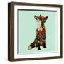 Fox Love-Sharon Turner-Framed Art Print