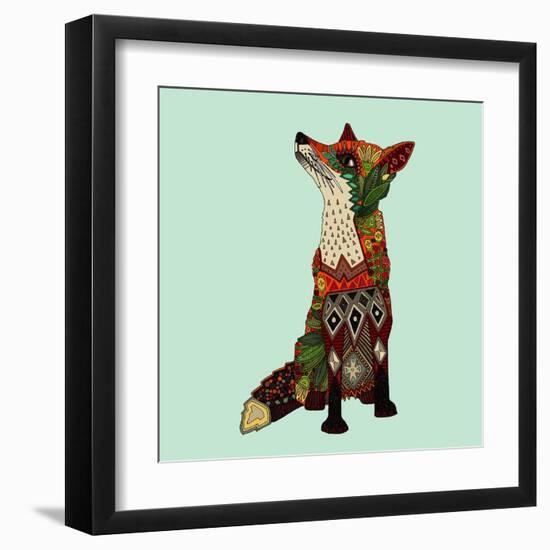 Fox Love-Sharon Turner-Framed Art Print