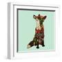 Fox Love-Sharon Turner-Framed Art Print