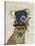 Fox Mad Hatter-Fab Funky-Stretched Canvas