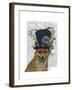 Fox Mad Hatter-Fab Funky-Framed Art Print