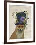 Fox Mad Hatter-Fab Funky-Framed Art Print