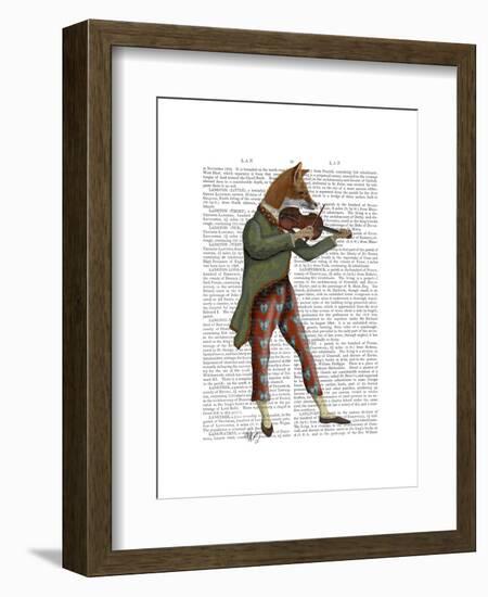 Fox Minstrel-Fab Funky-Framed Art Print