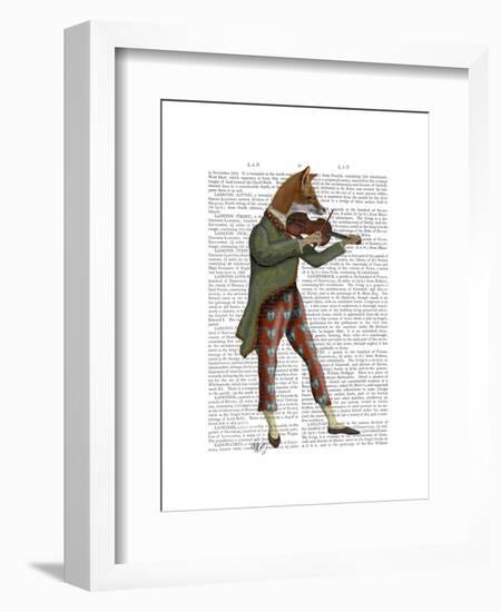 Fox Minstrel-Fab Funky-Framed Art Print