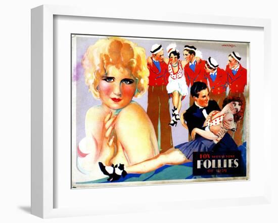 Fox Movietone Follies of 1929, 1929-null-Framed Art Print