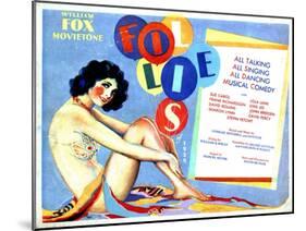 Fox Movietone Follies of 1929, 1929-null-Mounted Art Print