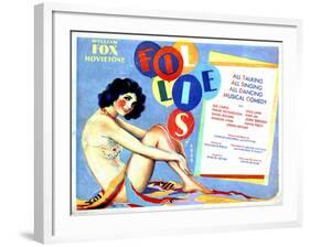 Fox Movietone Follies of 1929, 1929-null-Framed Art Print