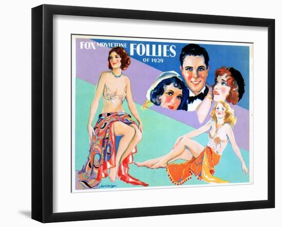 Fox Movietone Follies of 1929, 1929-null-Framed Art Print