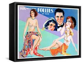 Fox Movietone Follies of 1929, 1929-null-Framed Stretched Canvas