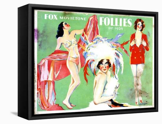 Fox Movietone Follies of 1929, 1929-null-Framed Stretched Canvas