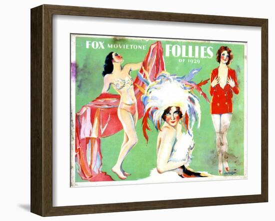 Fox Movietone Follies of 1929, 1929-null-Framed Art Print