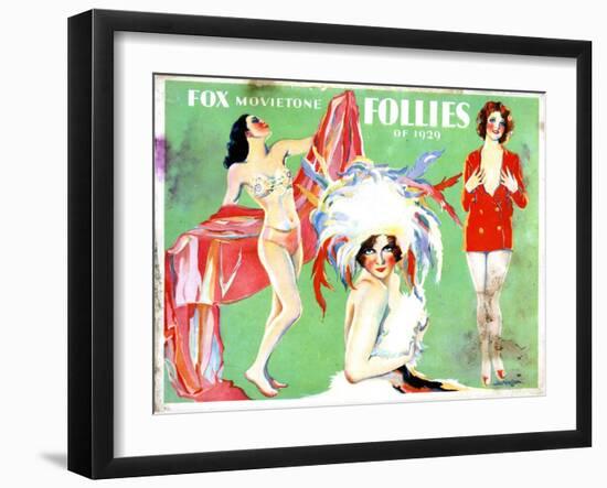 Fox Movietone Follies of 1929, 1929-null-Framed Art Print