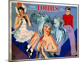 Fox Movietone Follies of 1929, 1929-null-Mounted Art Print