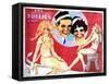 Fox Movietone Follies of 1929, Center, John Breeden, Sharon Lynn, 1929-null-Framed Stretched Canvas